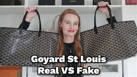 how to identify a fake goyard tote|goyard tote knockoff.